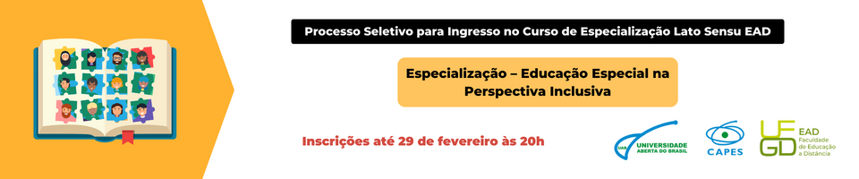Especialização - Educação Especial na Perspectiva Inclusiva - 15/02/2024